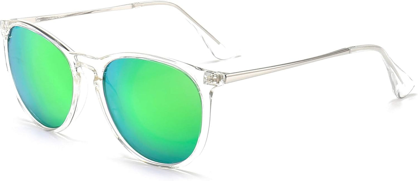 Premium Vintage round Sunglasses for Women Men Classic Retro Trendy Style