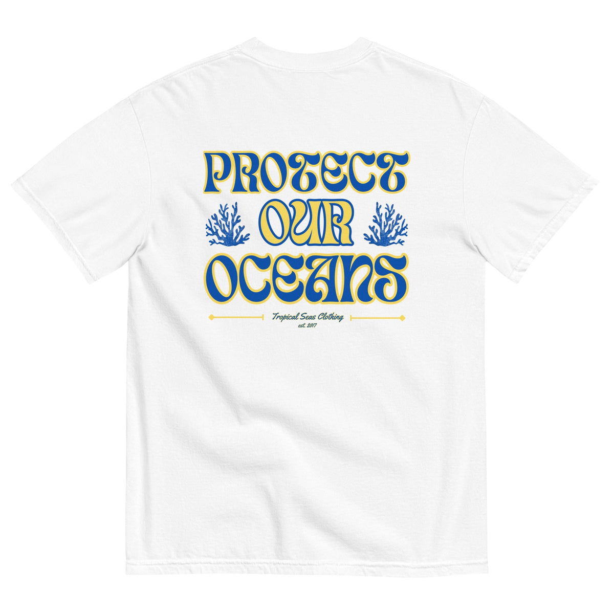 Men Save Our Oceans Heavyweight T-shirt-US2D