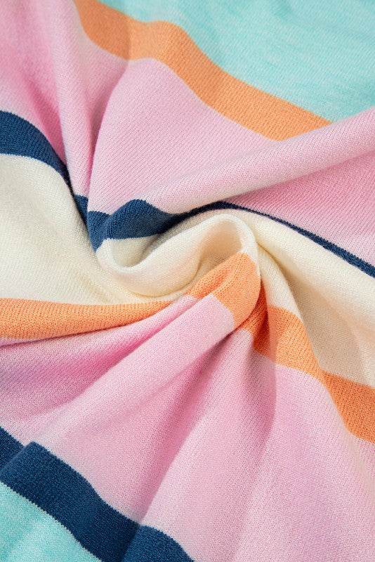 Striped Color block Flutter