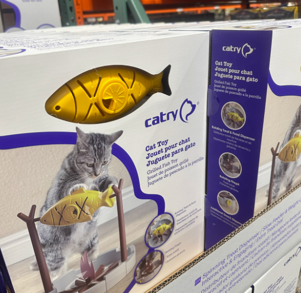 Perssia FishPlay™ Interactive Cat Food Dispenser - PERSSIA