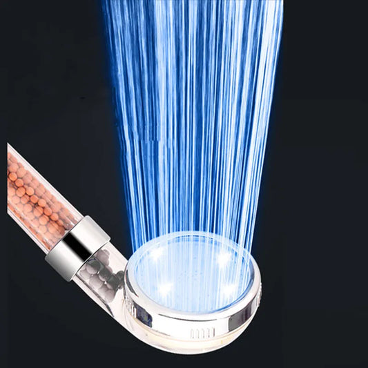 Perssia GlowSpa™ LED Light‑Emitting Handheld Shower Head - PERSSIA