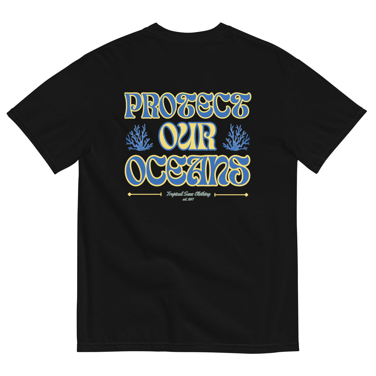 Men Save Our Oceans Heavyweight T-shirt-US2D