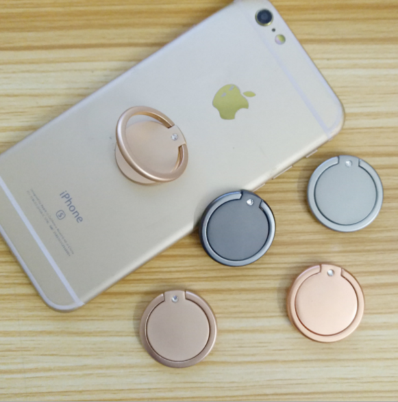 Perssia SleekGrip™ Metal Phone Ring — Ultra‑Slim Zinc Alloy Stand & Holder