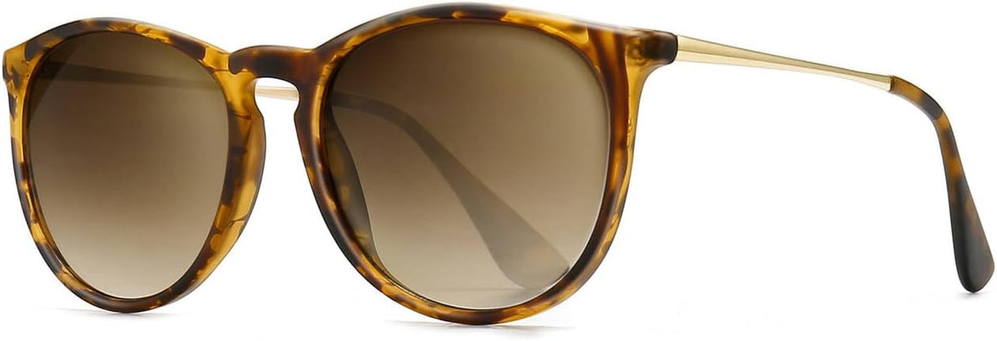 Premium Vintage round Sunglasses for Women Men Classic Retro Trendy Style