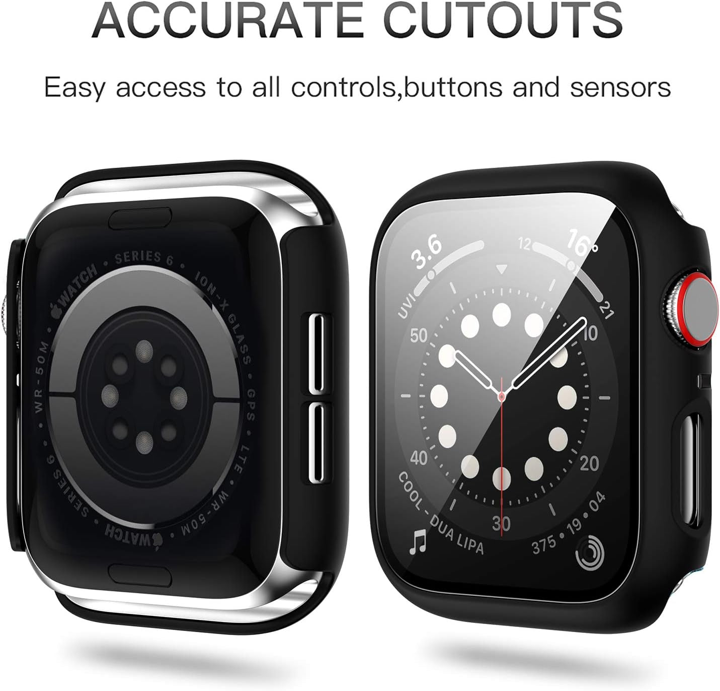 Armor 12 Pack Case for Apple Watch 44Mm