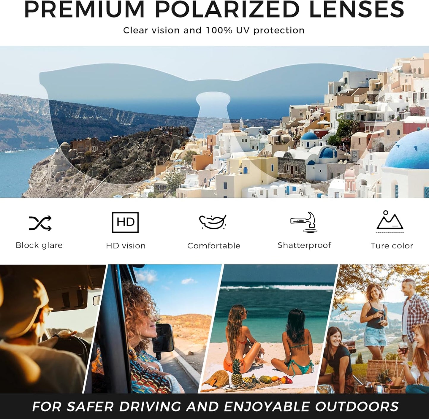 Premium Vintage round Sunglasses for Women Men Classic Retro Trendy Style