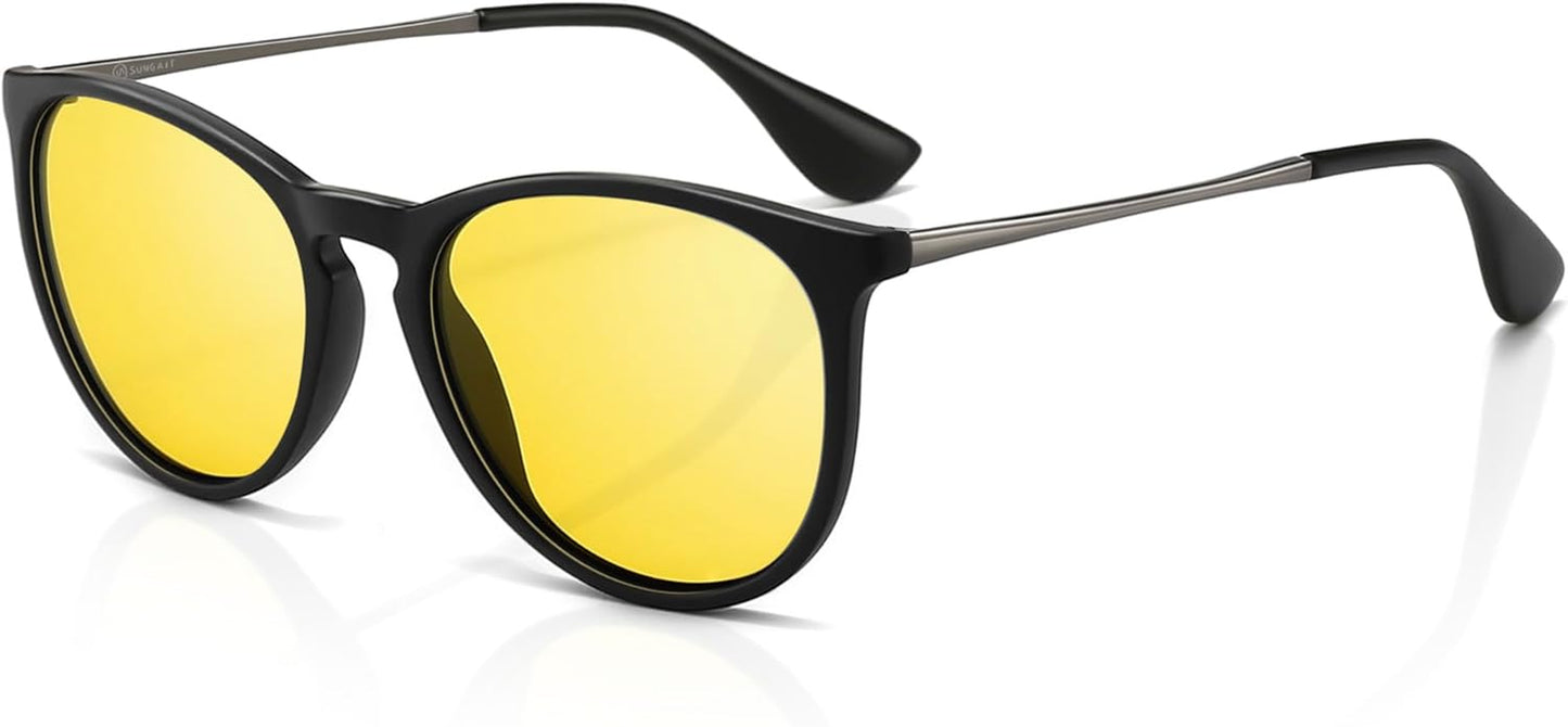 Premium Vintage round Sunglasses for Women Men Classic Retro Trendy Style