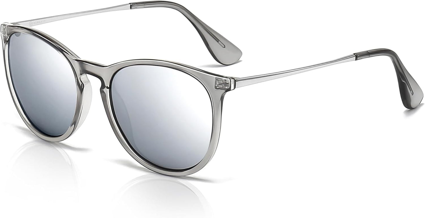 Premium Vintage round Sunglasses for Women Men Classic Retro Trendy Style