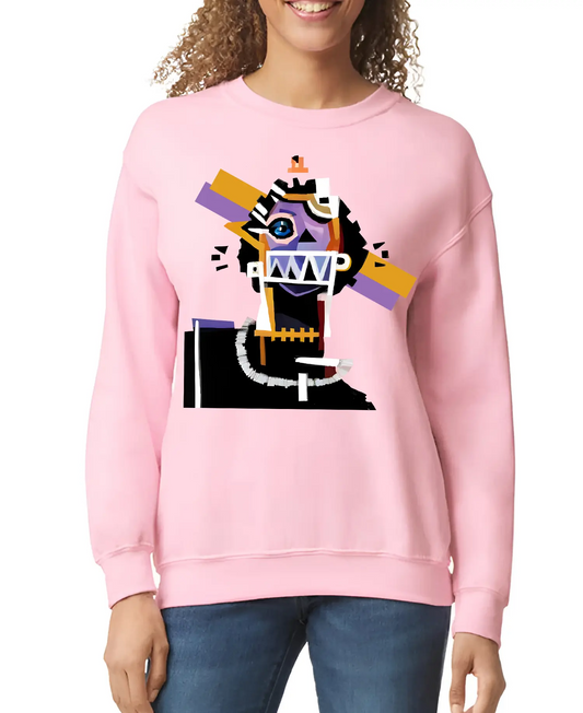Neocubism Artwork Women Sweatshirt-US2D