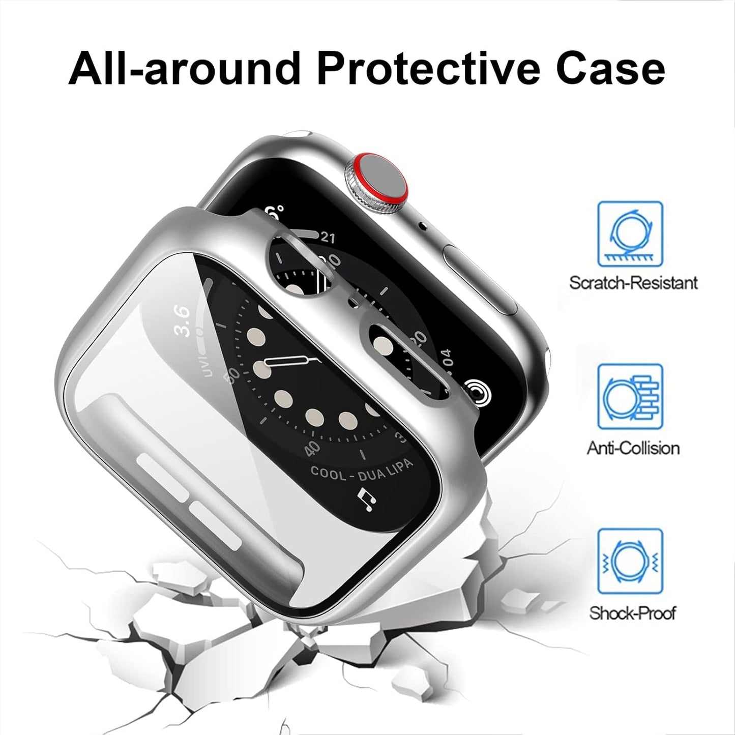 Armor 12 Pack Case for Apple Watch 44Mm
