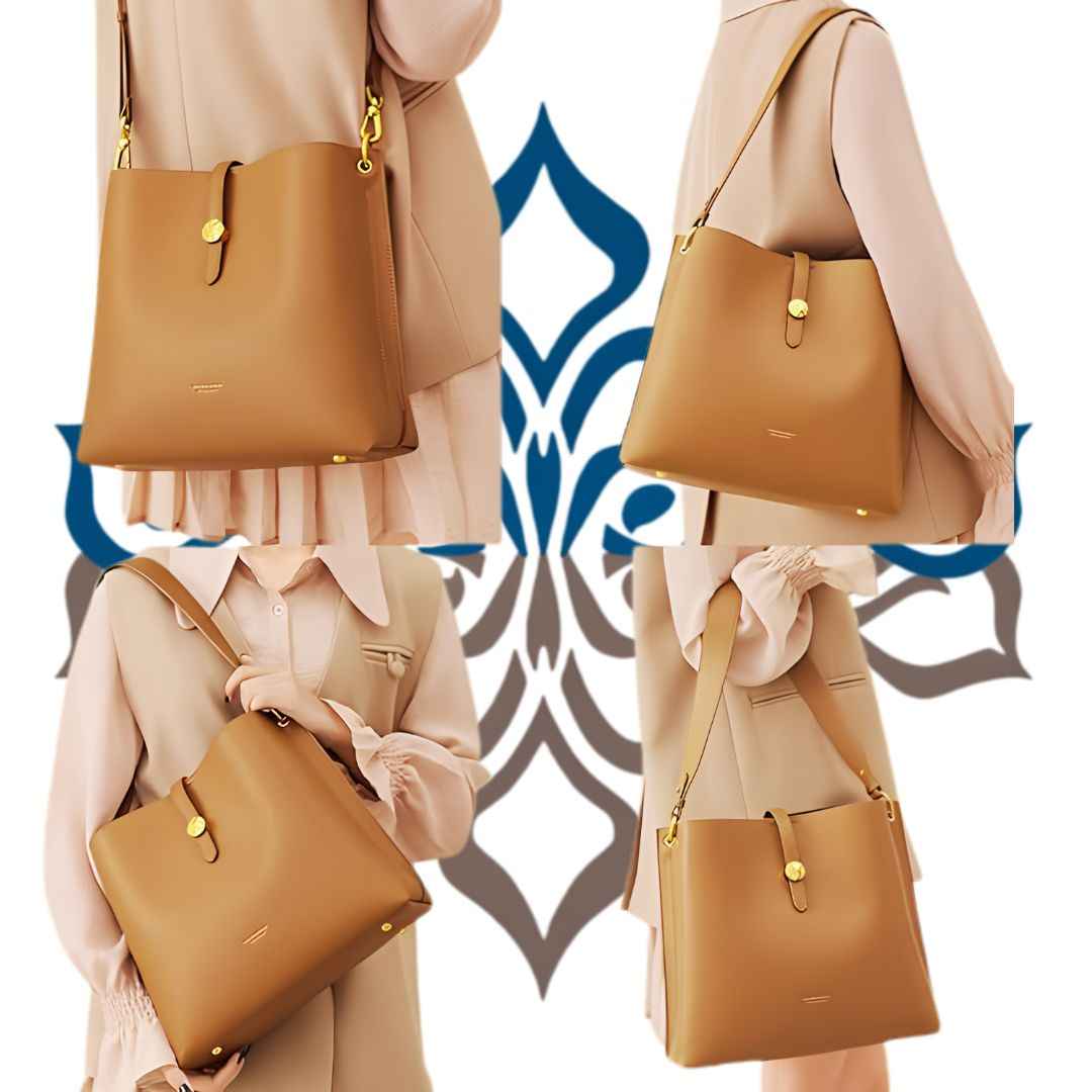 Perssia Cnoles PrimeTote™ — Women’s Premium Leather Top‑Handle Satchel
