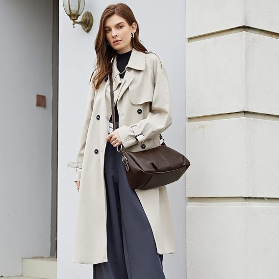Perssia HESHE SoftLuxe Bag — Genuine Cowhide • Soft Drape • Everyday Luxury