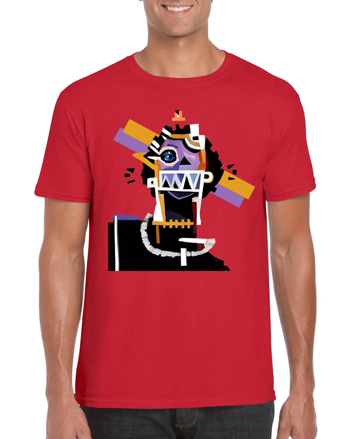 Neocubism Artwork Men’s Unisex T-shirt-US2D
