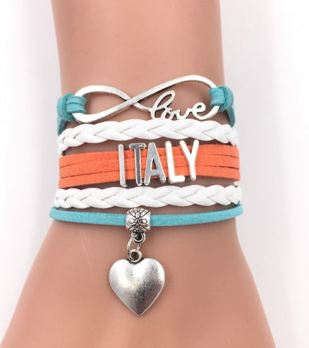 Perssia WeaveLine⢠Unisex Leather Rope Bracelet â Alloy Accent Fashion Accessory - PERSSIA