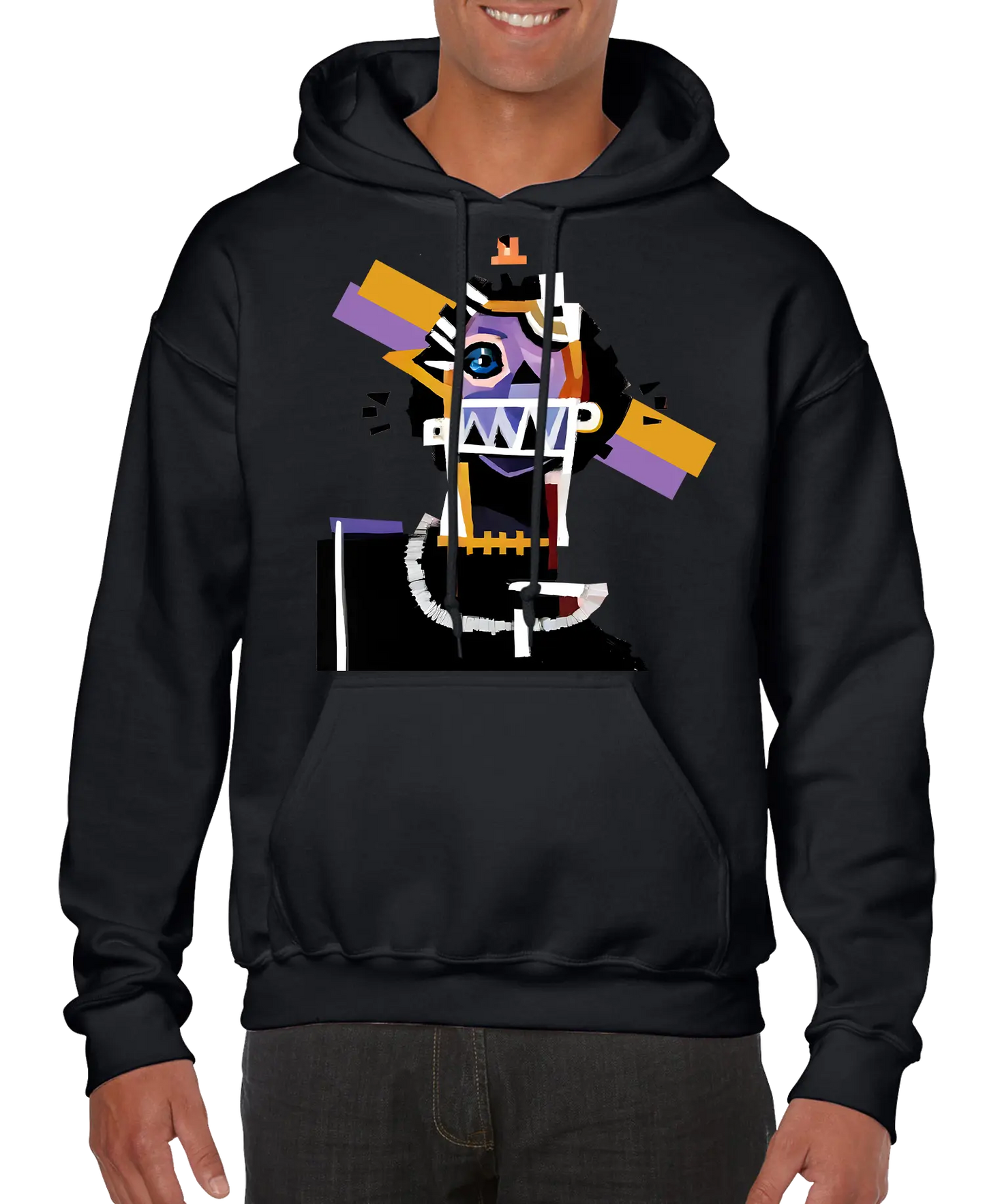 Neocubism Artwork Men Hoodie