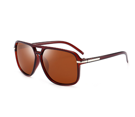 Perssia RetroShield™ Polarized Sunglasses Men's Sunglasses with Double Bridge - PERSSIA