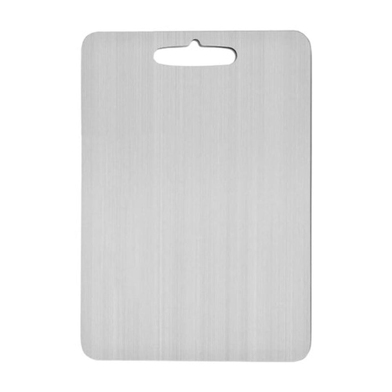 Stainless Steel Cutting Board Double-Sided Titanium Chopping Board for Kitchen
