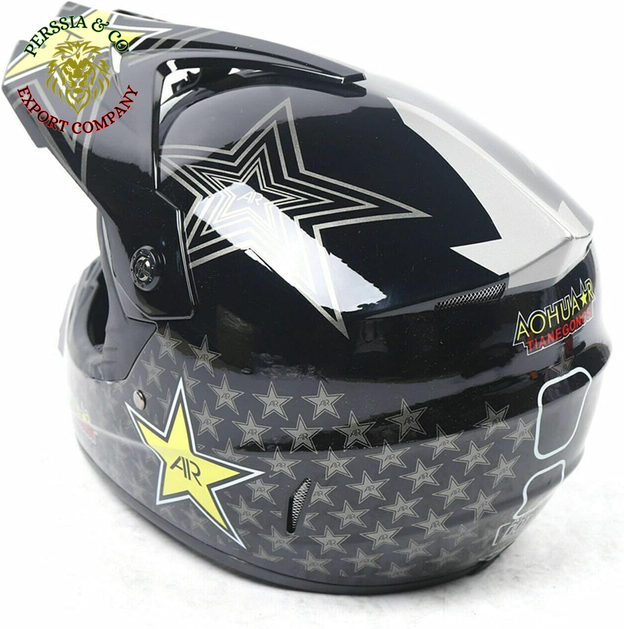 Youth Kids Safety Motocross Helmet ABS Breathable Unisex Youth Kids Helmet W/Goggles Gloves DOT Motocross ATV Dirt Bike Helmet Kit USA Stock (COLOR 4 M)