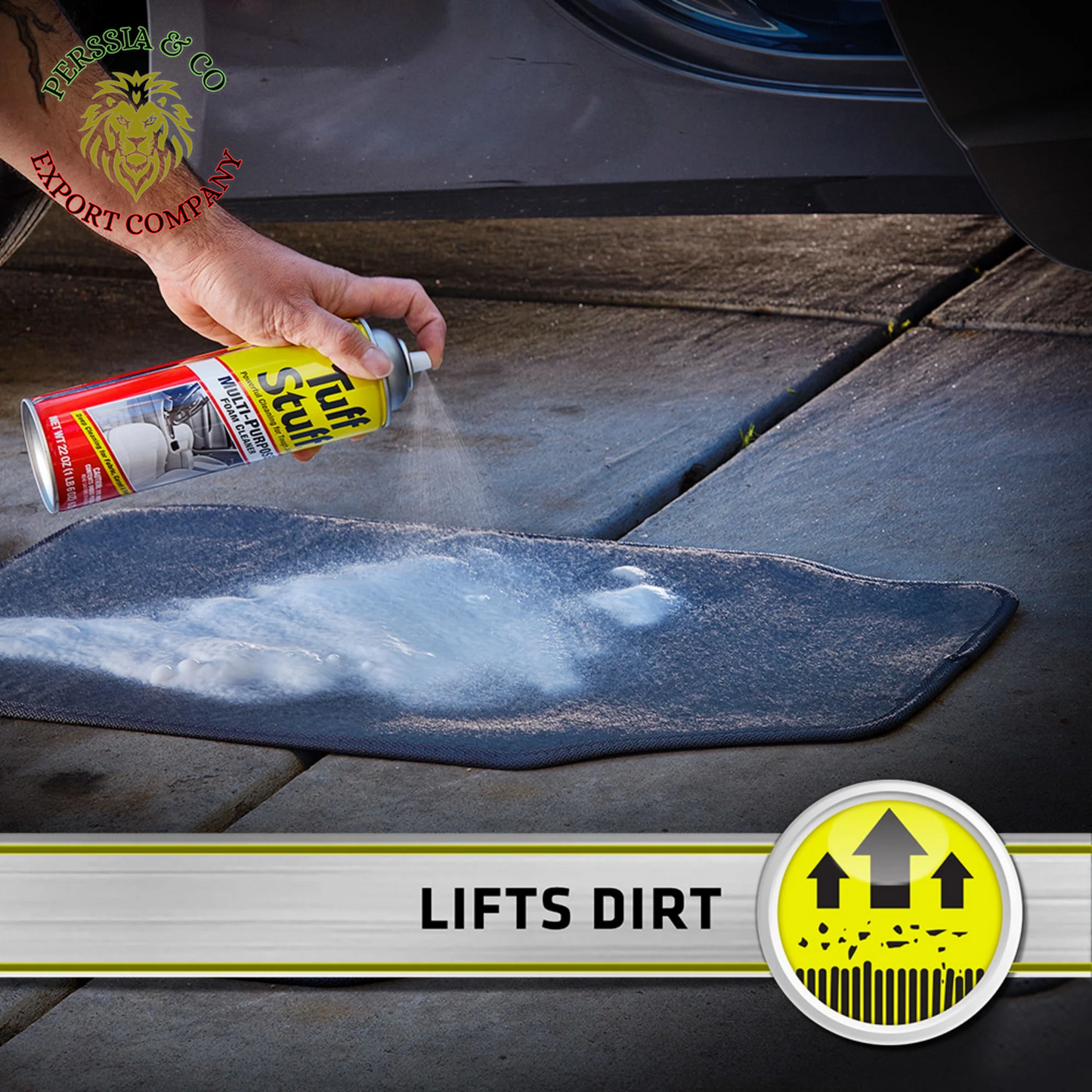 (2 Pack) Multi Purpose Foam Cleaner for Car Detailing, 22 Oz