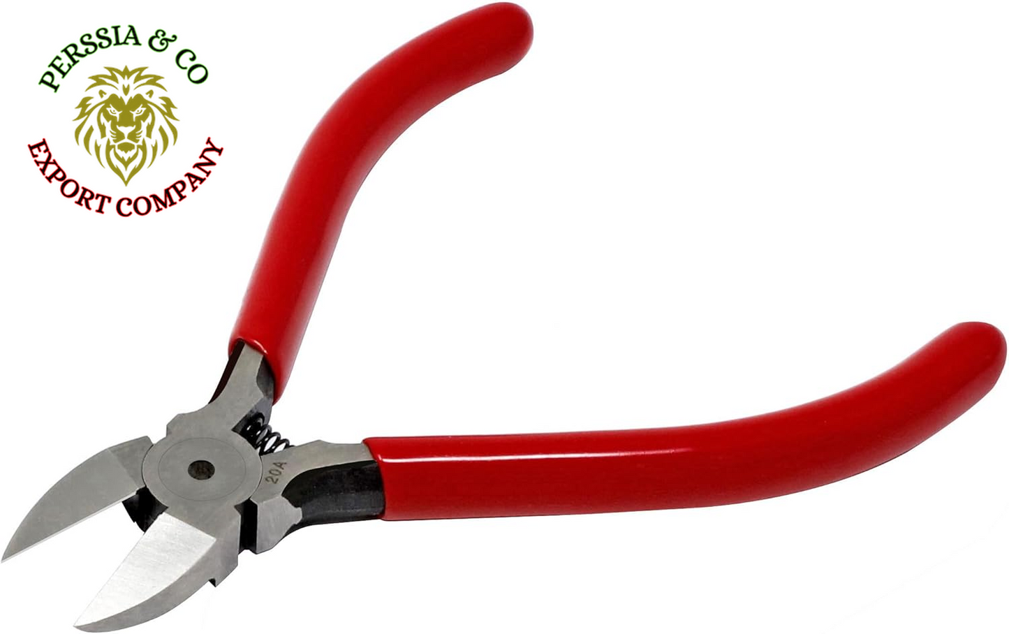 4.5" Side Cutter Diagonal Wire Cutting Pliers Nippers Repair Tool, Green, Chrome-Vanadium Steel