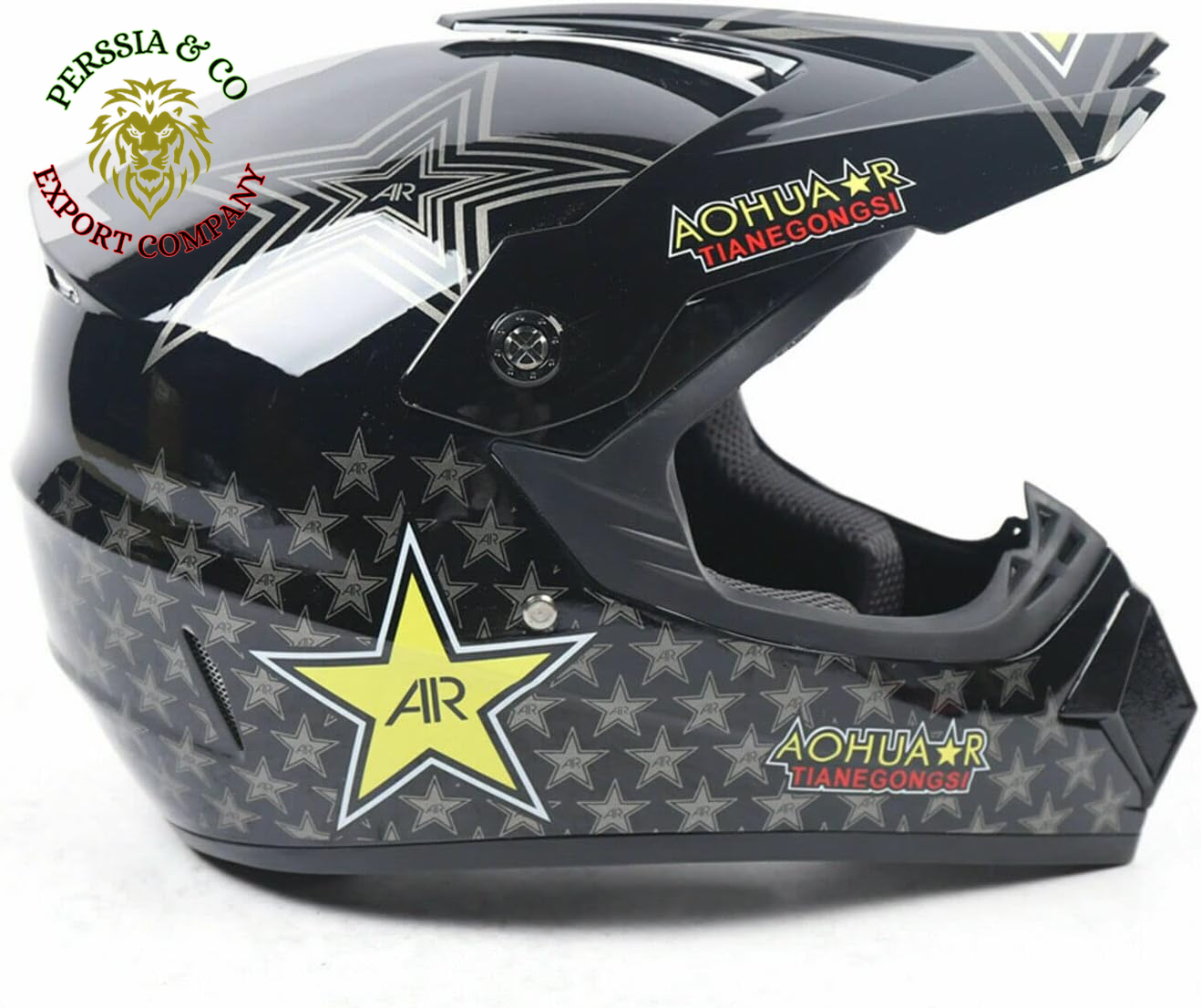 Youth Kids Safety Motocross Helmet ABS Breathable Unisex Youth Kids Helmet W/Goggles Gloves DOT Motocross ATV Dirt Bike Helmet Kit USA Stock (COLOR 4 M)