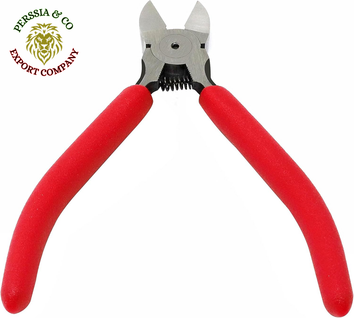 4.5" Side Cutter Diagonal Wire Cutting Pliers Nippers Repair Tool, Green, Chrome-Vanadium Steel
