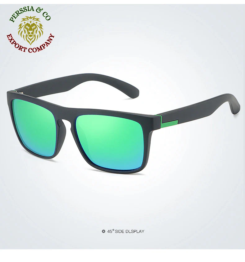 Square Polarized Sunglasses for Men Women Outdoor Sports Driving Glasses Golfing