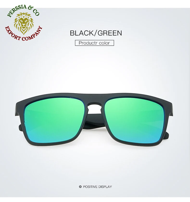 Square Polarized Sunglasses for Men Women Outdoor Sports Driving Glasses Golfing