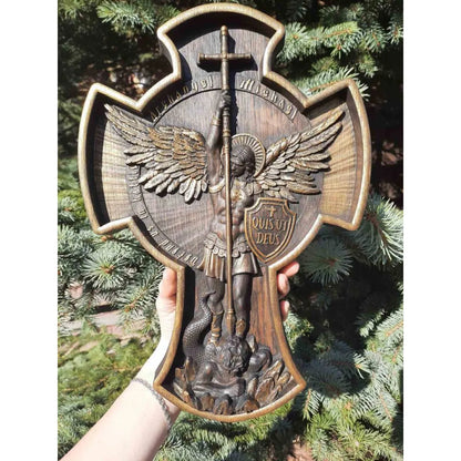 Perssia ArchangelGuard™ — Resin Statue of Archangel Michael (Premium Spiritual Décor) - PERSSIA
