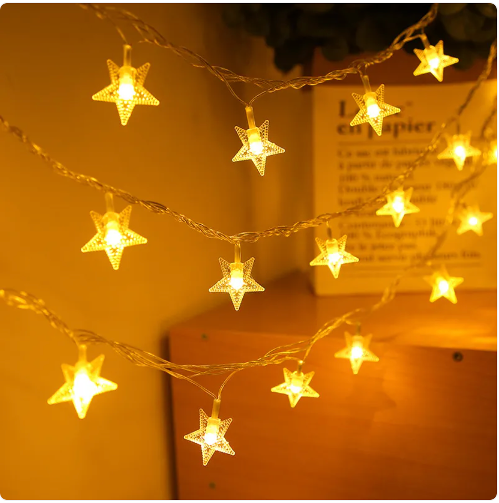 Perssia StarLuxe™ LED Star String Lights - PERSSIA