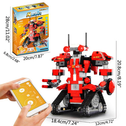Perssia RoboCommander™ — Remote‑Control Building Block Robot (STEM Learning | Ages 3+) - PERSSIA