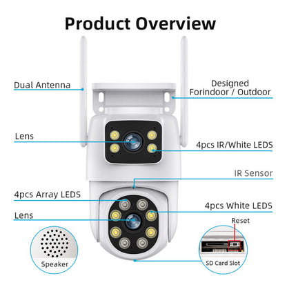 Perssia StormGuard™ 6MP Wireless Outdoor Surveillance Camera - PERSSIA