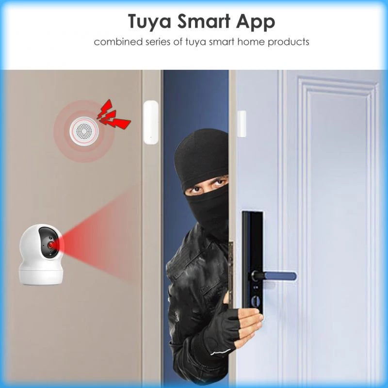 Perssia SmartGuard™ WiFi Door Sensor Smart WiFi Door Window Sensor for Intrusion Detection - PERSSIA