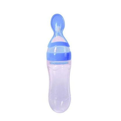 Perssia BabyEase™ — Silicone Feeding Bottle &amp; Rice Cereal Spoon Set - PERSSIA