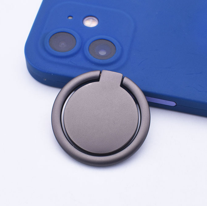 Perssia SleekGrip™ Metal Phone Ring — Ultra‑Slim Zinc Alloy Stand & Holder
