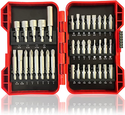 Perssia TorqueMaster Impact Driver Kit 37PCS — Hardened Steel Precision Set