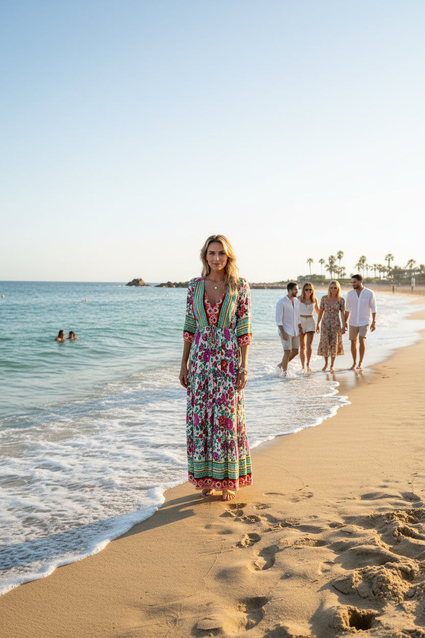 Perssia BohoBloom™ Floral Maxi Dress - PERSSIA
