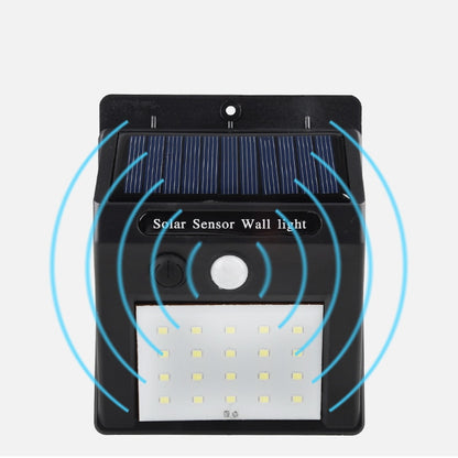 Perssia SunGuard™ Waterproof Solar Sensor Wall Light (Black) - PERSSIA