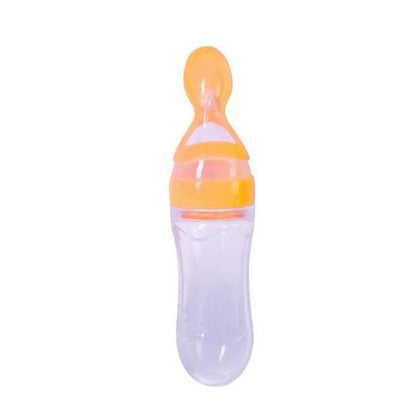 Perssia BabyEase™ — Silicone Feeding Bottle &amp; Rice Cereal Spoon Set - PERSSIA