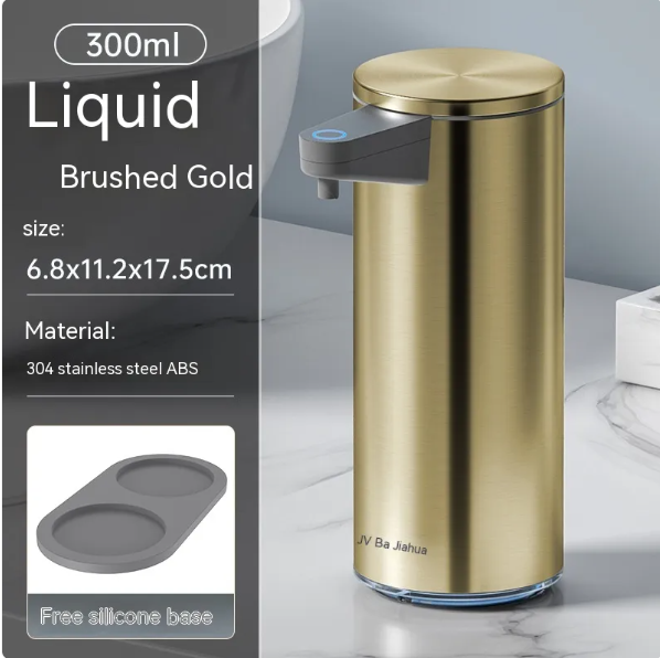 Perssia PureTouch™ Automatic Soap Dispenser Touchless Steel Soap Dispenser - PERSSIA