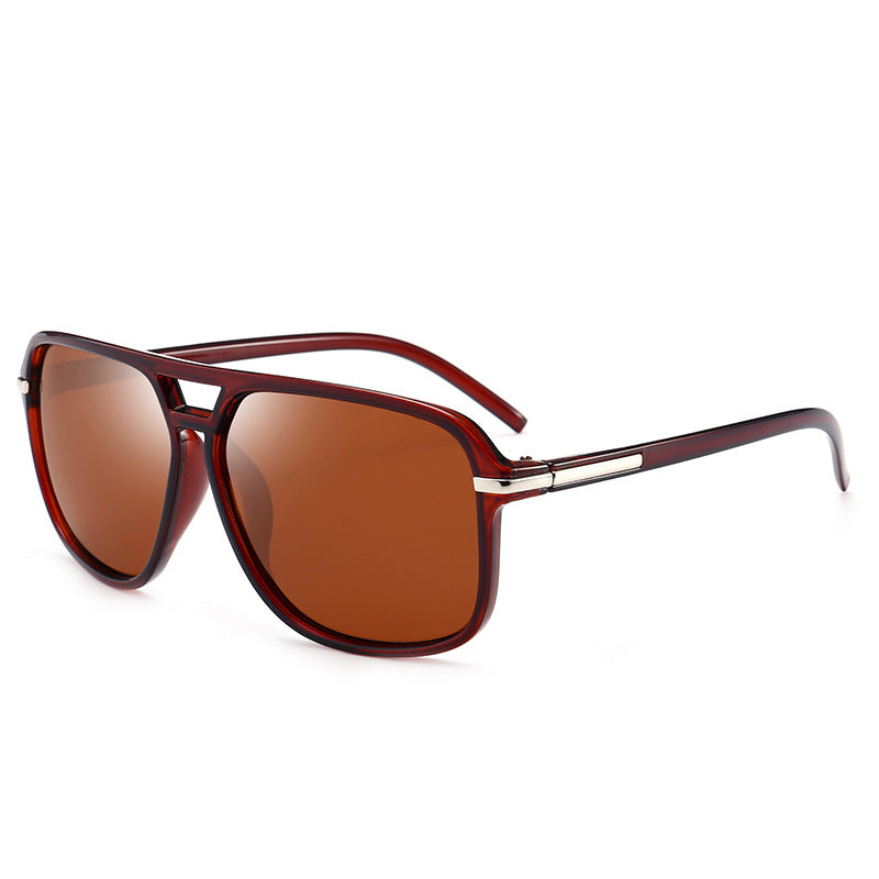Perssia RetroShield™ Polarized Sunglasses Men's Sunglasses with Double Bridge - PERSSIA