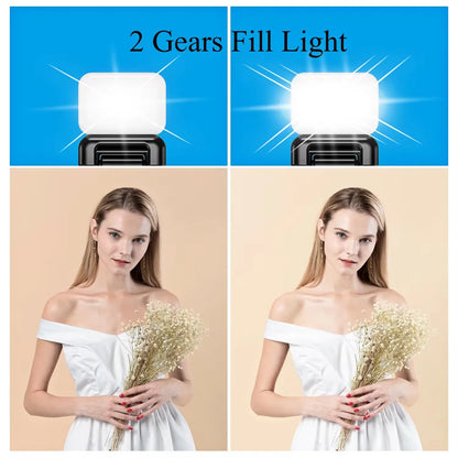 1.7M Long Extended Bluetooth Wireless Selfie Stick Live Stand Holder Tripod Foldable with Fill Light Phone Holderfor Smartphones