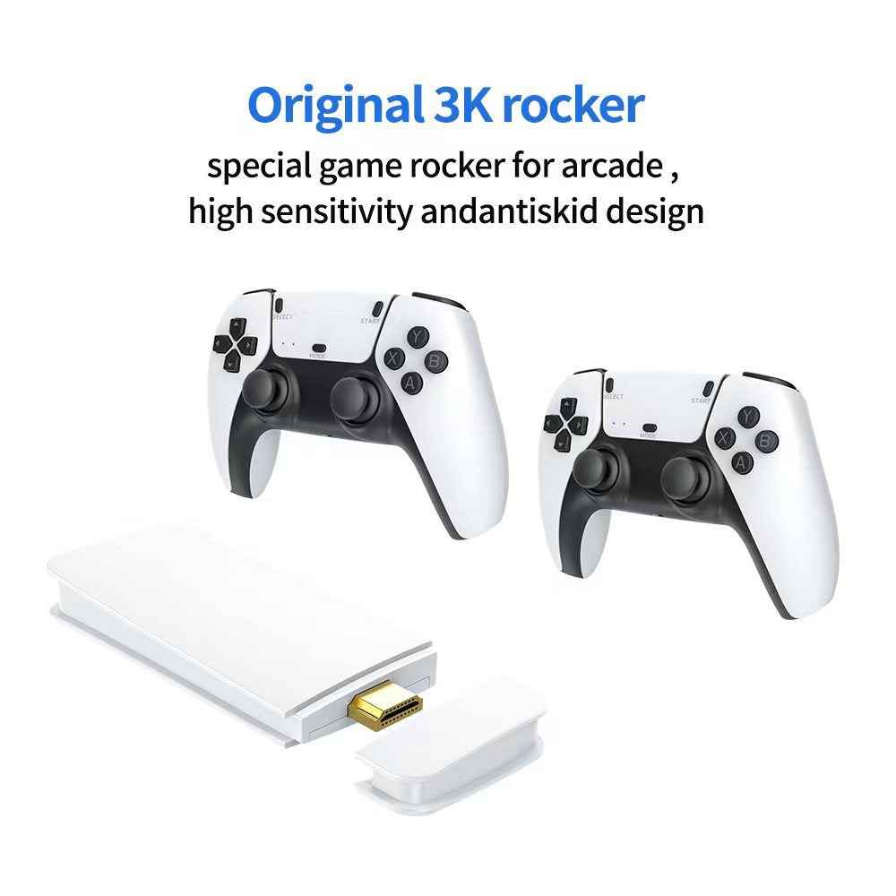 Perssia RetroPlay M15™ 4K Game Console (Dual Controllers)