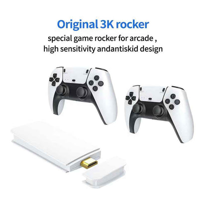 Perssia RetroPlay M15™ 4K Game Console (Dual Controllers)