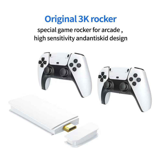 Perssia RetroPlay M15™ 4K Game Console (Dual Controllers)