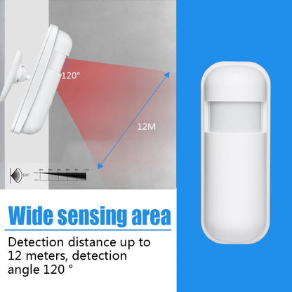 Perssia MotionGuard™ 433MHz Mini PIR Wireless Motion Sensor - PERSSIA