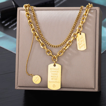 Perssia PearlMuse™ Long Layered Sweater Chain Necklace - PERSSIA