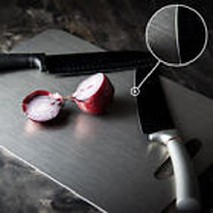 Stainless Steel Cutting Board Double-Sided Titanium Chopping Board for Kitchen