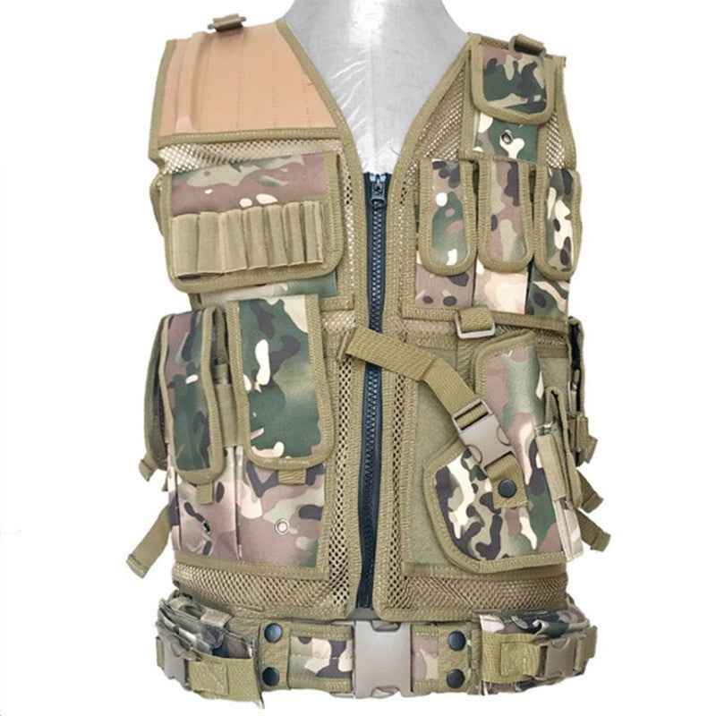 Perssia Survival Tactical Vest — Outdoor Adventure & Utility Gear