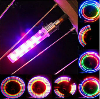 Perssia WheelGlow™ 5‑LED Valve Cap Lights for Bikes - Valve Cap Lights" - PERSSIA